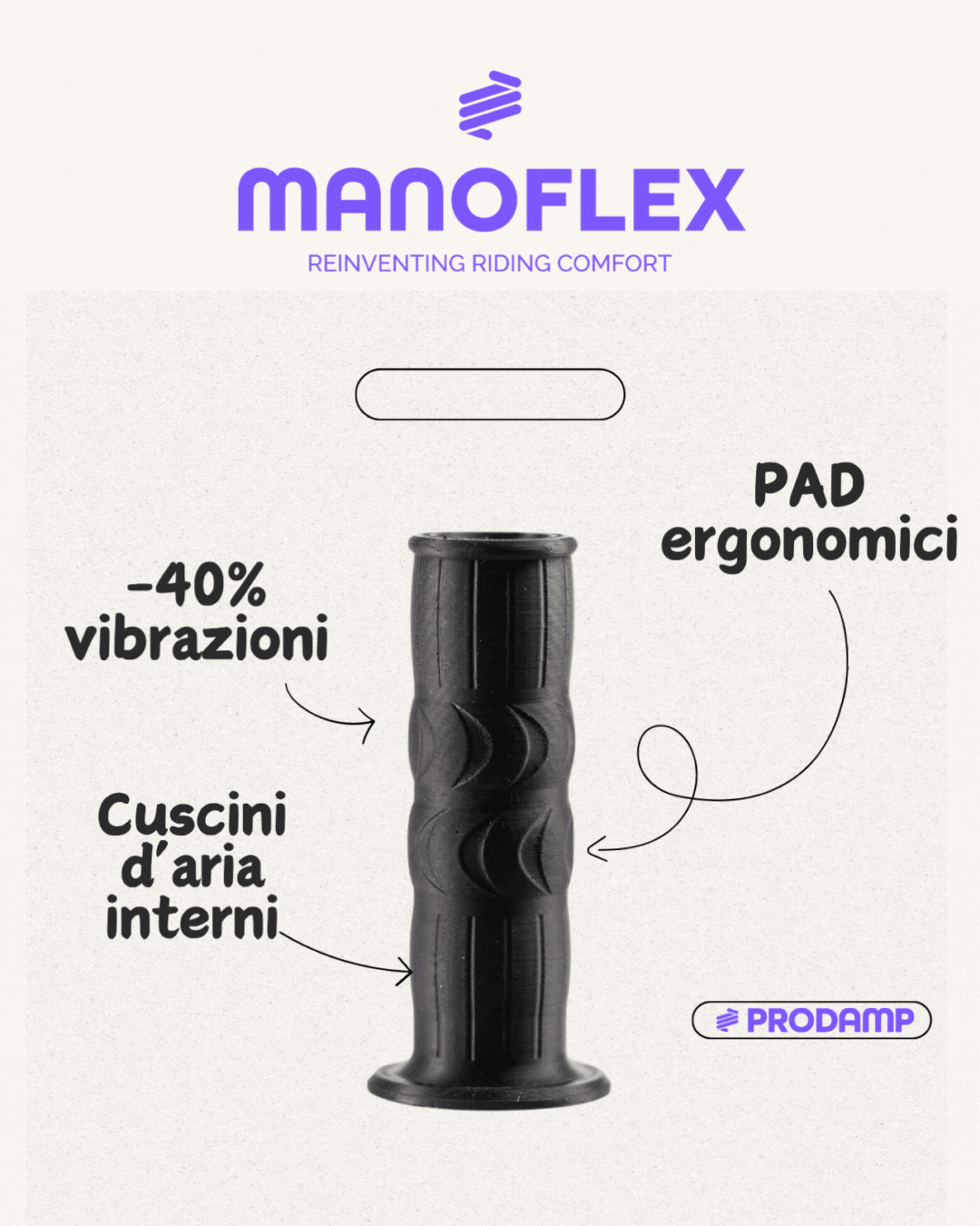 MANOFLEX HANDGRIPS SUZUKI V STROM 1050 XT/DE