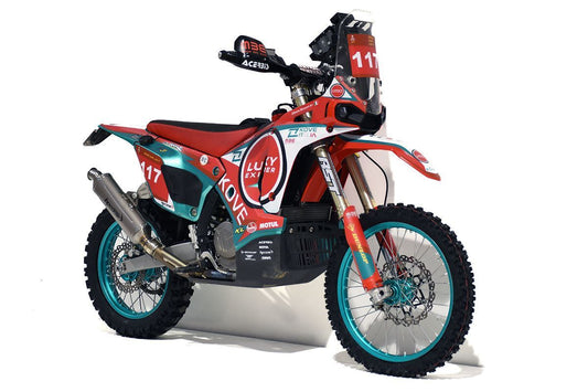 MANOFLEX HANDGRIPS KOVE 450 RALLY (includes throttle tube)