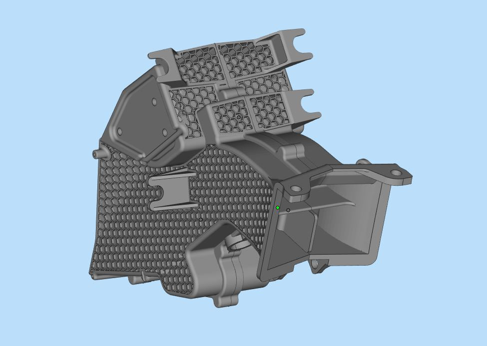 AP8158113 - AP8158114 / Complete Airduct Aprilia RSV MY '04-'09